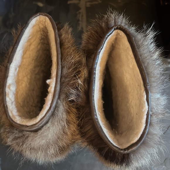 Coyote Fur Boots! Fabulous & Rare!!! - Picture 7 of 13
